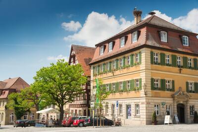 Bild vergr&ouml;&szlig;ern: Altes Rathaus in Feuchtwangen