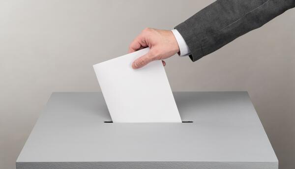 Bild vergrößern: Wahlurne
