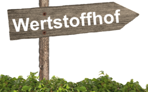Wegweiser Wertstoffhof
