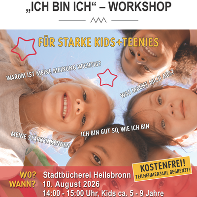Plakat Workshop Ich bin ich
