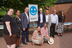 Verkehrsschilder der Gerechtigkeit Abschlussveranstaltung