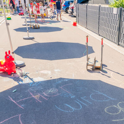Bild vergr&ouml;&szlig;ern: Eindrücke vom Projekt Spielstraße