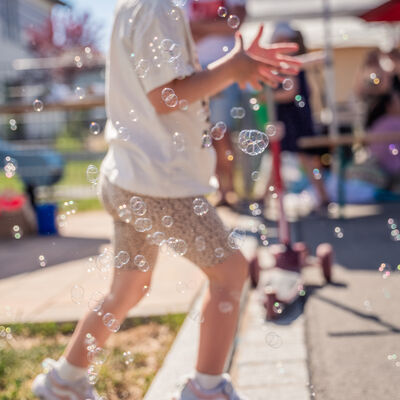 Bild vergr&ouml;&szlig;ern: Eindrücke vom Projekt Spielstraße